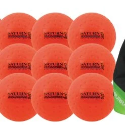 Kookaburra Dimple Saturn Hockey Ball Twelve Pack Orange