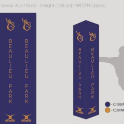 Gilbert Custom Printed Elite Rugby Post Protectors -maiddlebury shop BEAULIEU PARK1 788a5eaa 3a9c 4362 9bd9 b961f6cbf274