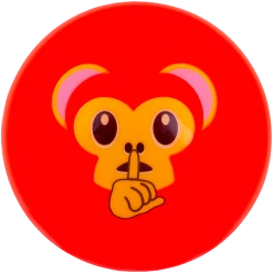 Grays Emoji Hockey Ball -maiddlebury shop Ball 20Emoji 20Cheeky 20Monkey