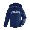 Garb Collegiate Middlebury Zip Hooded Sweatshirt (Toddler) -maiddlebury shop CBTL24 T NAVY MiddleburyCollege P016373
