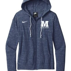 Nike Ladies Gym Vintage Full-Zip Middlebury Hoodie