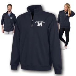 Charles River Apparel Middlebury Quarter Zip Sweatshirt