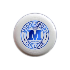 Discraft Middlebury College Frisbee (White)