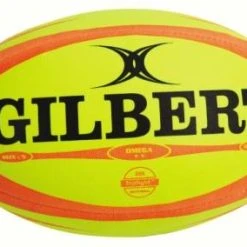 Gilbert Omega Rugby Ball Fluo