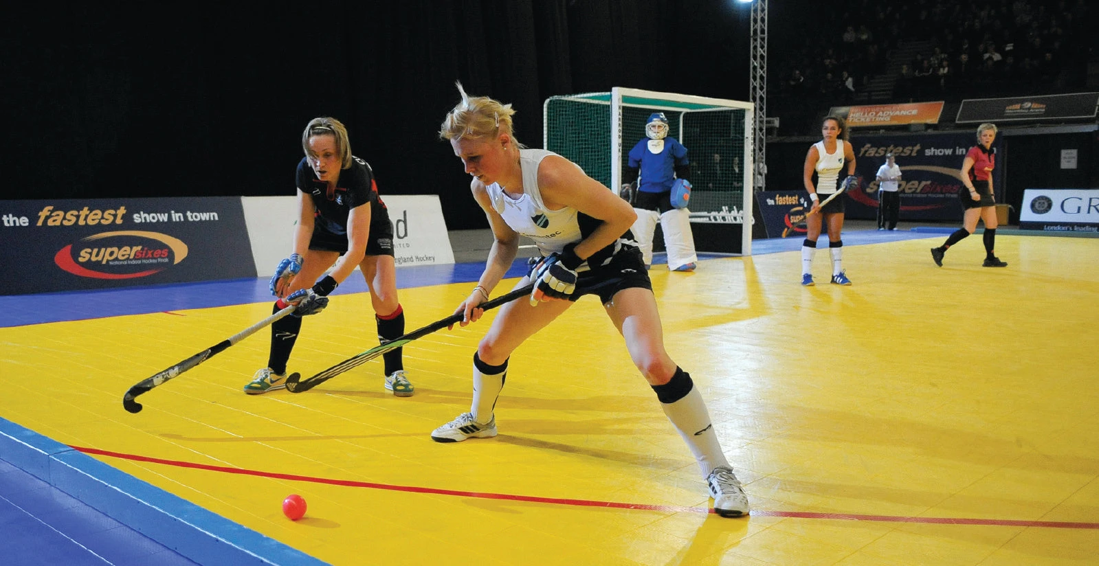 Harrod UK Heavy Duty Aluminium Indoor Hockey Goal