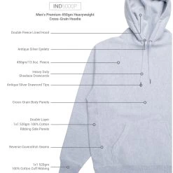 Independent Trading Company The Legend - Middlebury Hooded Sweatshirt (Navy) 14 Independent Trading Company The Legend - Middlebury Hooded Sweatshirt (Navy) -maiddlebury shop IND5000P D3 scaled