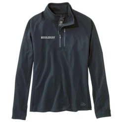 L.L.Bean Women's Middlebury Lightweight Sport Shirt Quarter-Zip