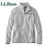 L.L.Bean Women's Middlebury Sweater Fleece Pullover (Grey) -maiddlebury shop LL Bean Middlebury Pullover Fleece Womens Grey