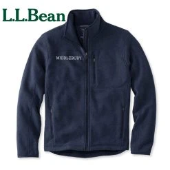 L.L.Bean Men's Middlebury Sweater Fleece Jacket