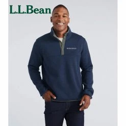 L.L.Bean Men's Middlebury Sweater Fleece Pullover