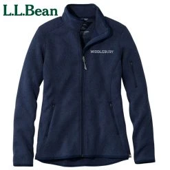 L.L.Bean Women's Middlebury Sweater Fleece Jacket