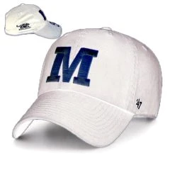 '47 BRAND Middlebury Panther "M" Clean Up Hat (white)