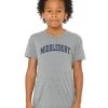 Bella + Canvas Middlebury Youth T-Shirt Grey (BC TriBlend) -maiddlebury shop Middlebury BC Youth T Shirt