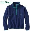 L.L.Bean Classic Unisex Middlebury Snap Fleece Pullover -maiddlebury shop Middlebury Classic ST LL Bean Pullover
