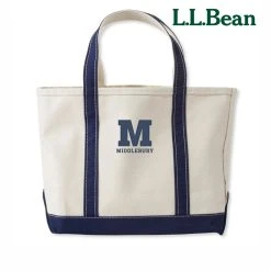 L.L.Bean Boat And Tote (Medium) 8 L.L.Bean Boat And Tote (Medium) -maiddlebury shop Middlebury College LLBean Tote
