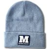 Pukka Middlebury Heather Cuff Knit Hat (Slate Blue) -maiddlebury shop Middlebury Heather Knit Hat Slate Blue