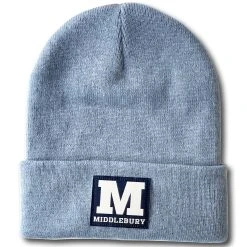 Pukka Middlebury Heather Cuff Knit Hat (Slate Blue)