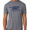 Next Level Middlebury Panther Lacrosse T-Shirt (grey-triblend) -maiddlebury shop Middlebury Lacrosse T Shirt Grey