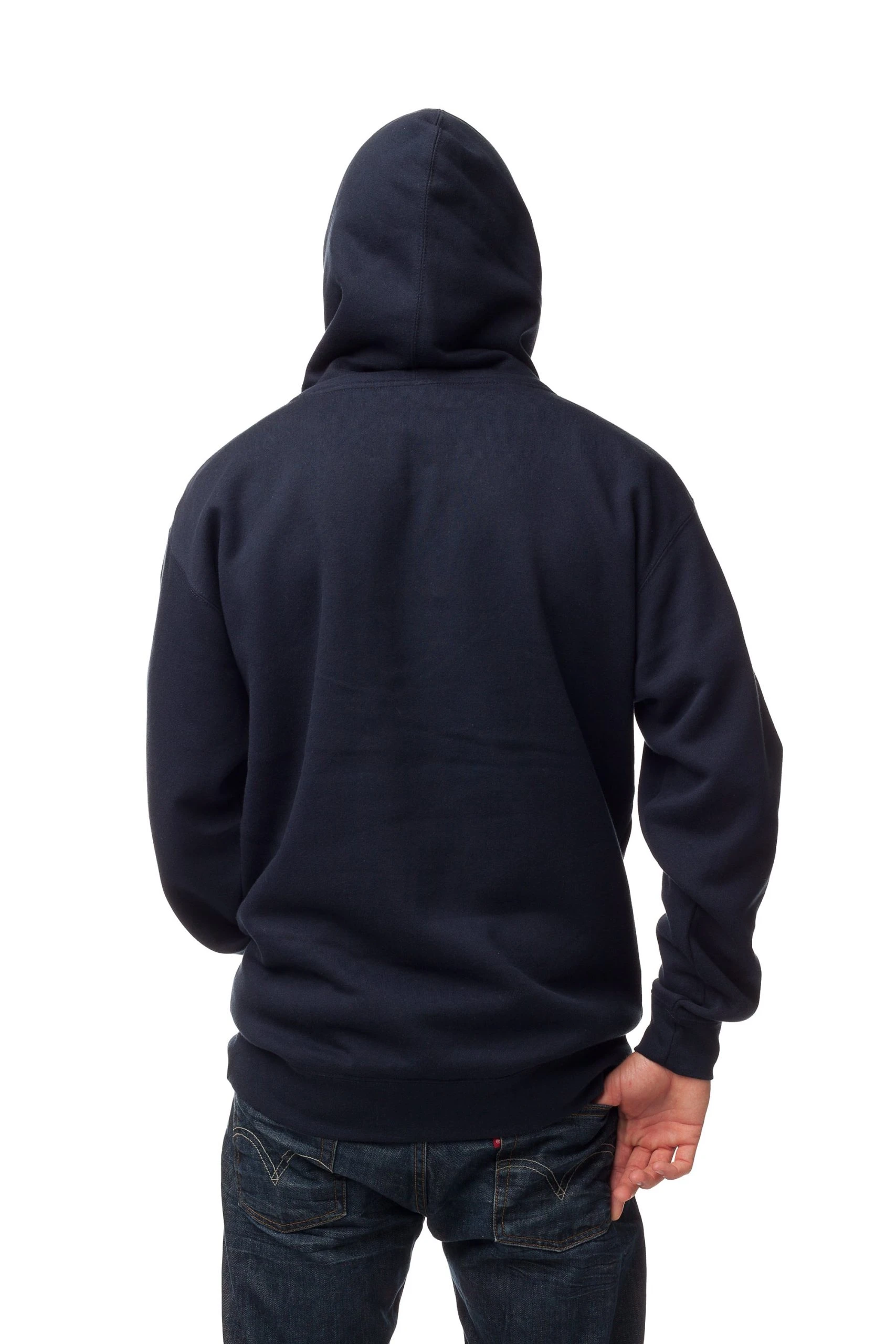 Independent Trading Company The Legend - Middlebury Hooded Sweatshirt (Navy) 4 Independent Trading Company The Legend - Middlebury Hooded Sweatshirt (Navy) - Image 4