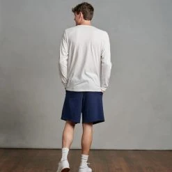 Russell Athletic Middlebury Long Sleeve Tee (white) -maiddlebury shop Middlebury Long Sleeve T Shirt white 2