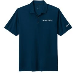Nike Dri-FIT Micro Pique 2.0 Polo (Men's) -maiddlebury shop Middlebury Nike Mens Polo Shirt 4