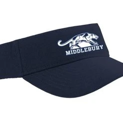 Nike Middlebury Dri-Fit Visor (navy) -maiddlebury shop Middlebury Nike Visor Navy 4