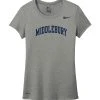 Women's Nike Dri-Fit Middlebury T-Shirt (grey) -maiddlebury shop Middlebury Nike Women Tee CH CU7599