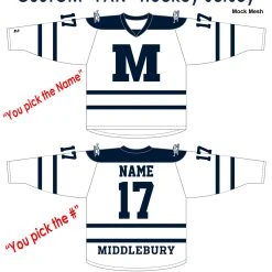 The Middlebury Shop Full Custom Middlebury Hockey Jerseys (ADULT)