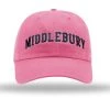 Richardson Sports Middlebury Panthers Hat (Hot Pink) R320 -maiddlebury shop Middlebury Panther Pink Hat