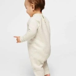 Rabbit Skins Panther's Infant Fleece One-Piece -maiddlebury shop Middlebury Panther warm Onesie side