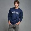 Russell Athletic Classic Middlebury Sweatshirt (Navy) -maiddlebury shop Middlebury Russell Crew P2