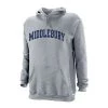 Russell Athletic Classic Middlebury Hooded Sweatshirt (Grey) -maiddlebury shop Middlebury Russell Hood GP