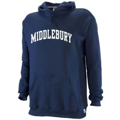 Russell Athletic Classic Middlebury Hooded Sweatshirt (Navy)