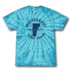 The Middlebury Shop Middlebury Surf Team Shirt (Tie-Dye)