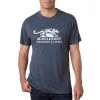 Next Level Middlebury Panther Swimming & Diving T-Shirt (navy-triblend) -maiddlebury shop Middlebury Swimming Diving T Shirt
