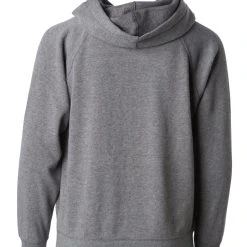 Independent Trading Company Middlebury Toddler Hood (Heather Grey) -maiddlebury shop Middlebury Toddler Hood HGback