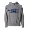 Independent Trading Company Middlebury Toddler Panther Hood (H. Grey) -maiddlebury shop Middlebury Toddler Panther Hoodie GP
