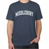 Next Level Middlebury T-Shirt, TriBlend (navy) -maiddlebury shop Middlebury TriBlend Navy P