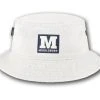 Legacy Middlebury Relaxed Twill Bucket Hat (White) -maiddlebury shop Middlebury Twill Bucket Hat White