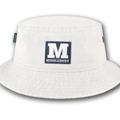 Legacy Middlebury Relaxed Twill Bucket Hat (White)