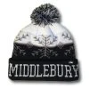 Pukka Middlebury Snowflake Hat (White-Top) -maiddlebury shop Middlebury Winter Knit JNWP