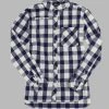 Boxercraft Women's Middlebury Flannel Buttondown -maiddlebury shop Middlebury Women Flannel shirt