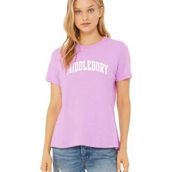 Bella + Canvas Middlebury (Soft Blend) Womens Tee (Prism Lilac)