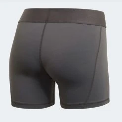 ADIDAS Women's Alphaskin Short Tights -maiddlebury shop Middlebury Womens Alphaskin shorts B