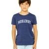 Bella + Canvas Middlebury Youth T-Shirt Heather Navy (BC TriBlend) -maiddlebury shop Middlebury Youth Triblend Tee HN 3001ycv