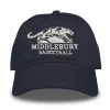 The Game Middlebury Panther Basketball Hat (navy) -maiddlebury shop Midlebury Panther Basketball Hat GB310 Navy
