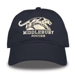 The Game Middlebury Panther Soccer Hat (navy)