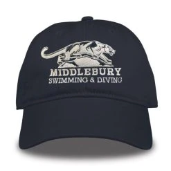 The Game Middlebury Panther Swimming & Diving Hat (navy)