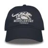 The Game Middlebury Panther Tennis Hat (navy) -maiddlebury shop Midlebury Panther Tennis Hat GB310 Navy