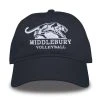The Game Middlebury Panther Volleyball Hat (navy) -maiddlebury shop Midlebury Panther Volleyball Hat GB310 Navy